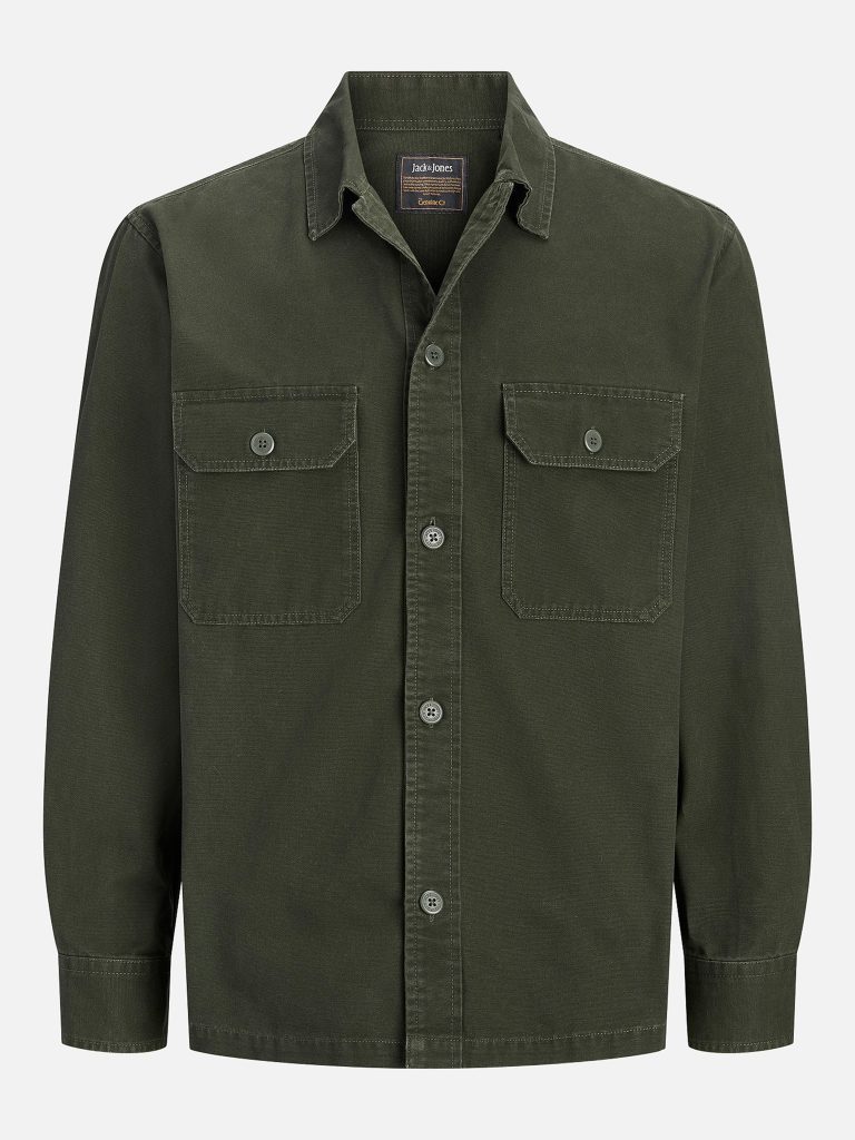 JJECOLTON CANVAS OVERSHIRT ROSIN