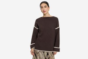 PULL SILVIA CHOCO VANILLE