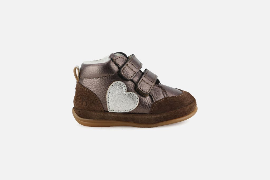 AUBEPINE SCRATCH COEUR FUR BROWN