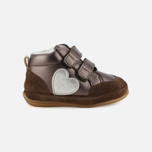 AUBEPINE SCRATCH COEUR FUR BROWN - Image 1