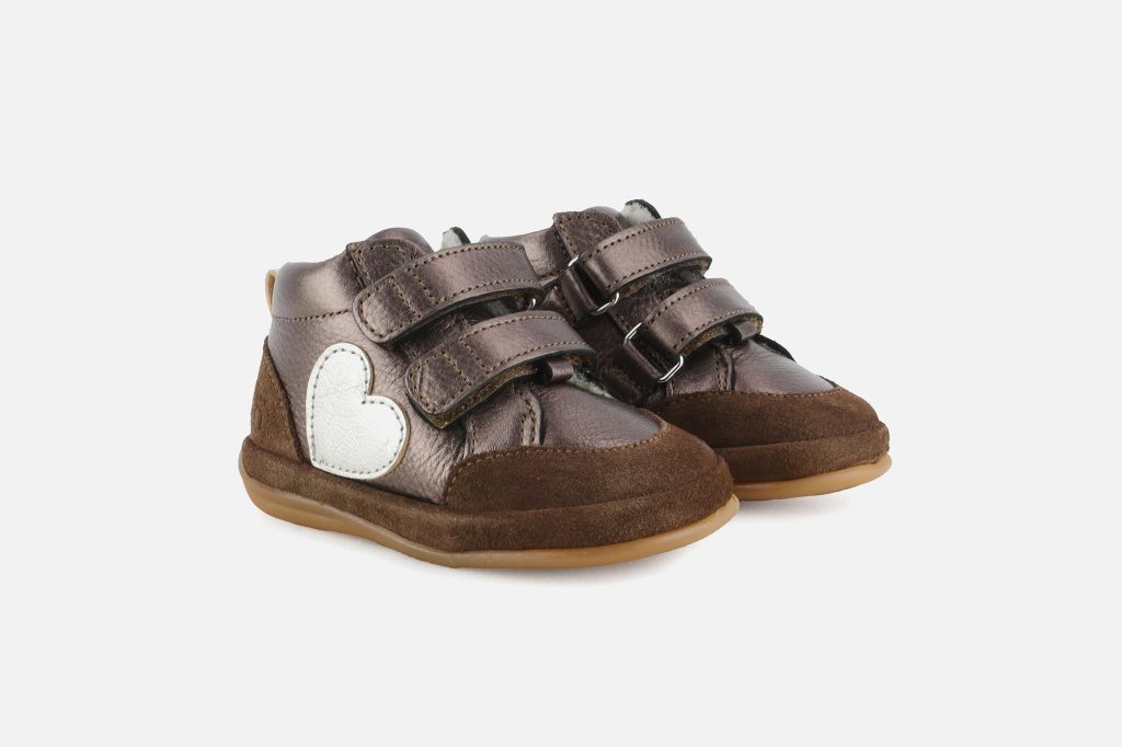 AUBEPINE SCRATCH COEUR FUR BROWN