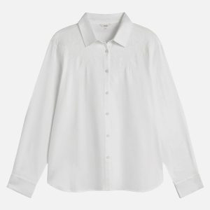 CHEMISE BRODERIE GABY BLANC – Image 1