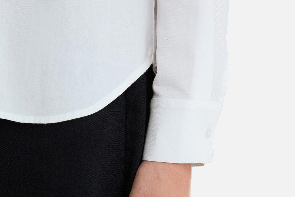 CHEMISE BRODERIE GABY BLANC