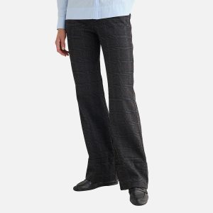 PANTALON BIG CHECKS ANTHRACITE - Image 2