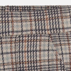 PANTALON BIG CHECKS BEIGE BROWN - Image 5