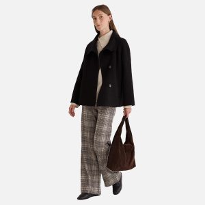 PANTALON BIG CHECKS BEIGE BROWN - Image 8
