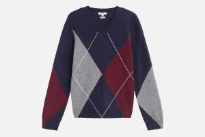 PULL SCOTT MARINE BORDEAUX