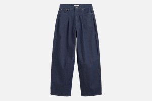 PANTALON BARREL INDIGO