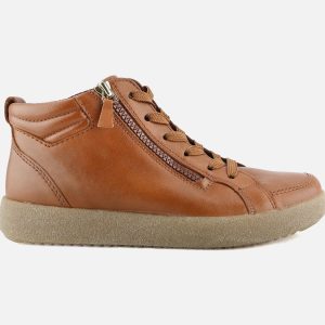 OSLO HI ZIP COGNAC - Image 1