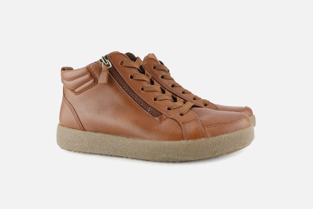 OSLO HI ZIP COGNAC