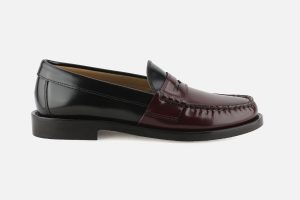 MIAMI MOC BURGUNDY BLACK