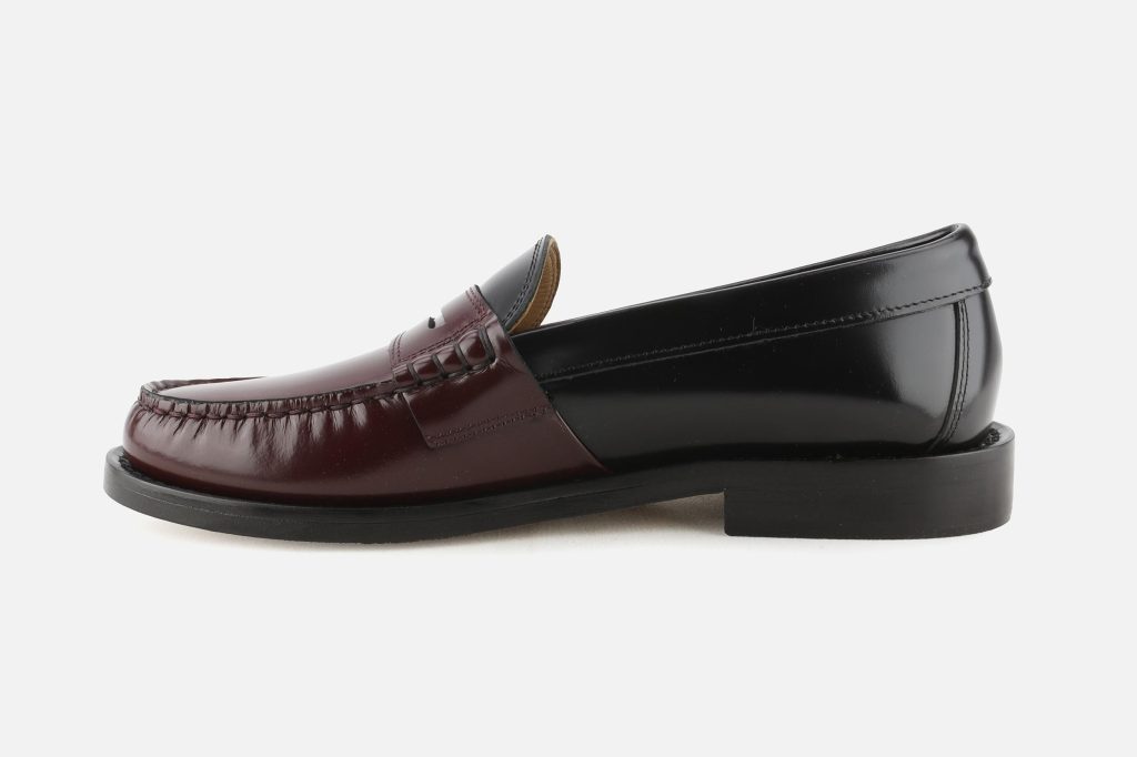 MIAMI MOC BURGUNDY BLACK