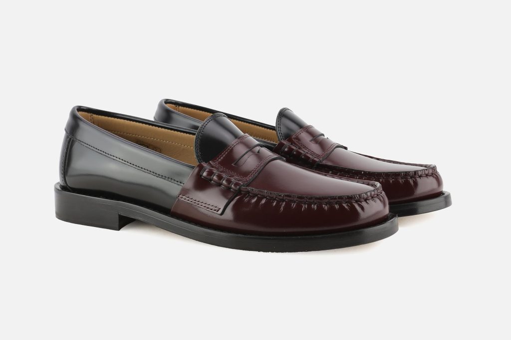 MIAMI MOC BURGUNDY BLACK