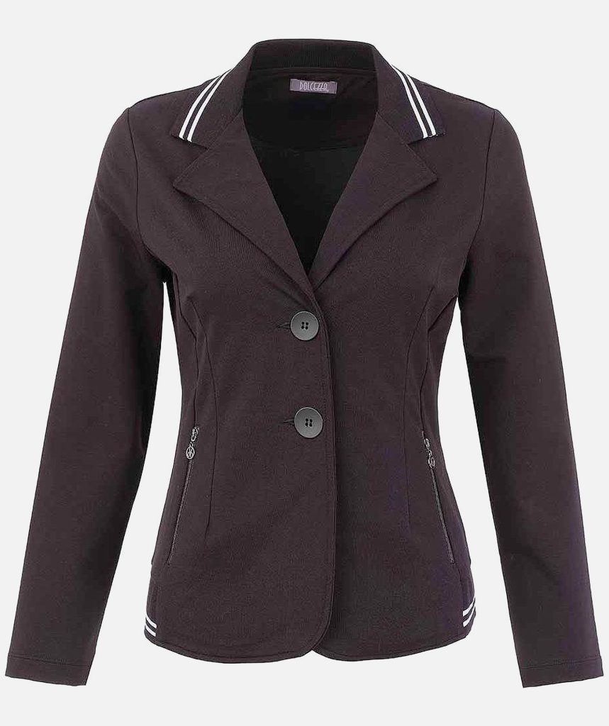 VESTE ERINN BLACK AND WHITE
