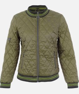 BLOUSON BOMBER KAKI BLACK