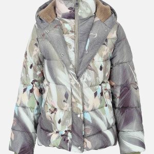 BLOUSON DOUDOUNE NOVI GREEN MULTI – Image 1