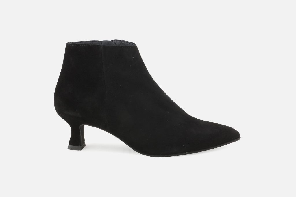 FAMOUS LOW BOOT DAIM NOIR