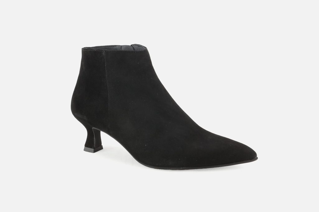 FAMOUS LOW BOOT DAIM NOIR
