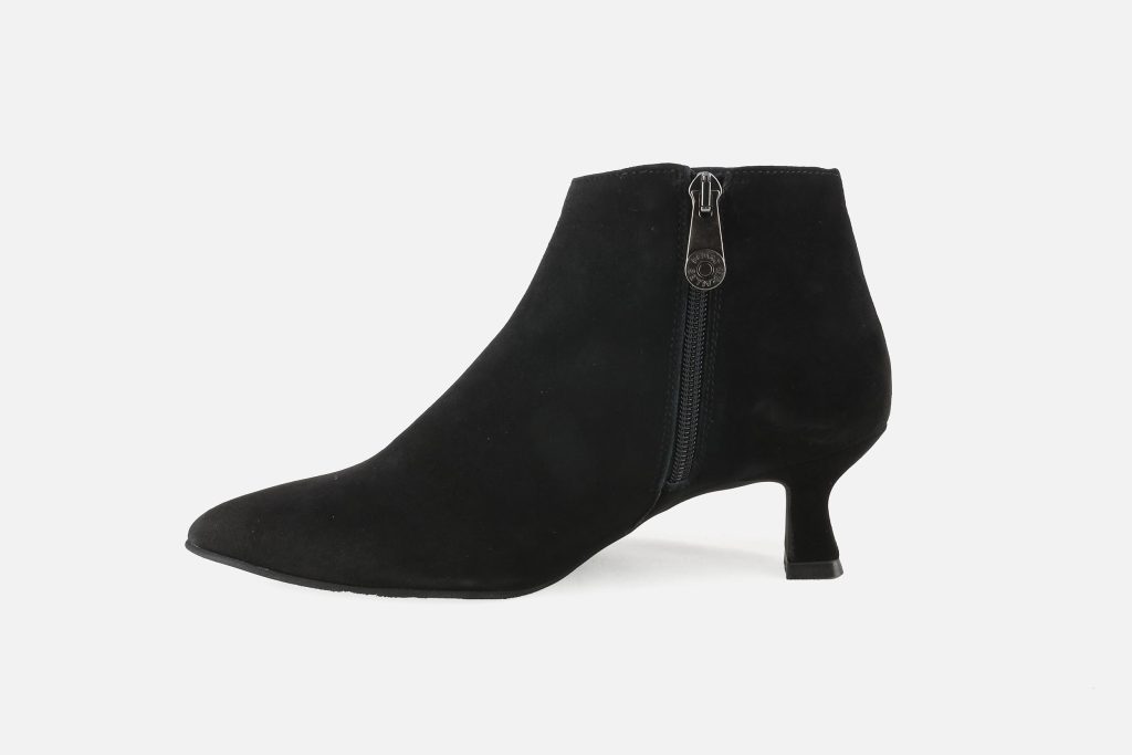 FAMOUS LOW BOOT DAIM NOIR