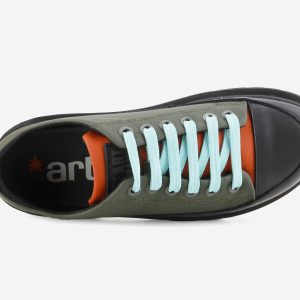 ART BIRMINGHAM LACE KAKI ORANGE - Image 3