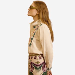 SHIRT BRODERIE FLORALE - Image 2