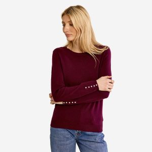 TOP MOLLY MAILLE PLUM - Image 3