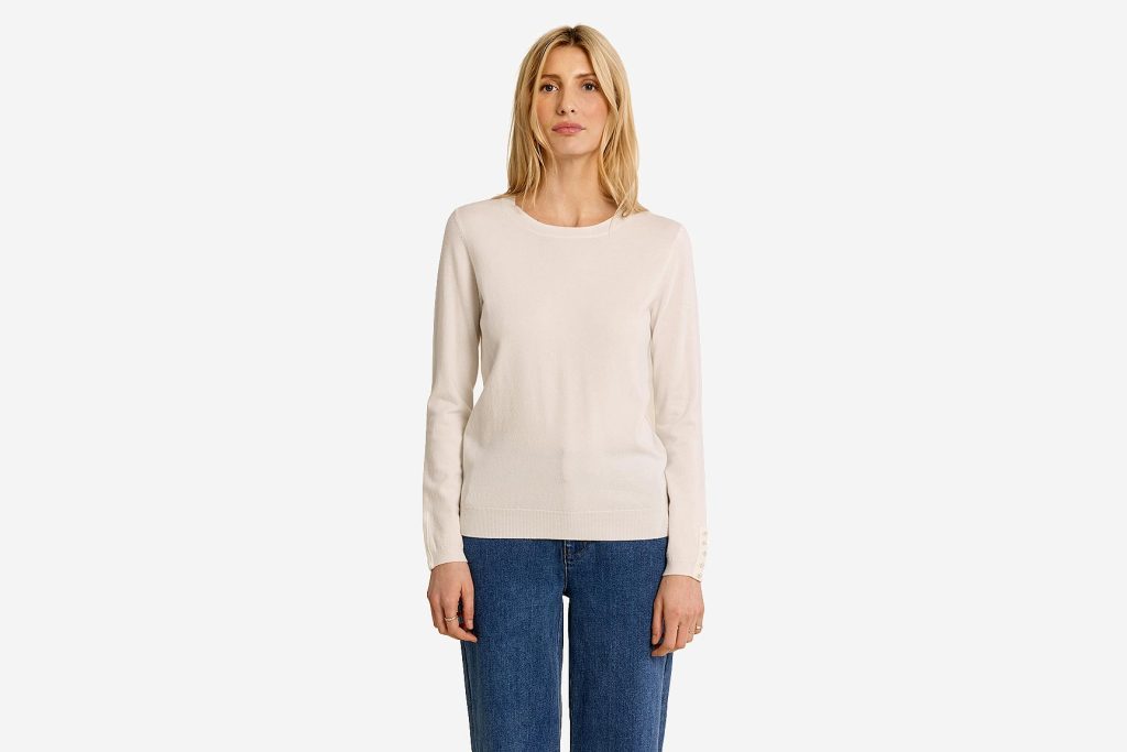 TOP MOLLY MAILLE OFFWHITE