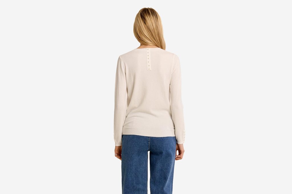 TOP MOLLY MAILLE OFFWHITE
