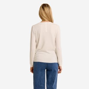 TOP MOLLY MAILLE OFFWHITE – Image 2