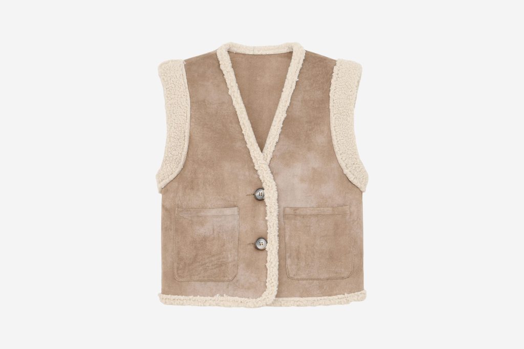 VESTE MOLLY SM SHEEP BEIGE