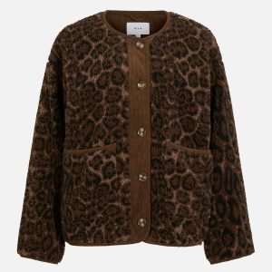 VIADERA LS LEO CORDUROY JACKET COFFEE DARK LEO - Image 1