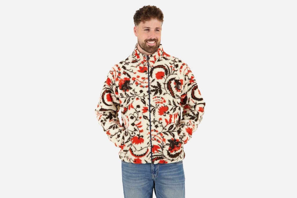FLEECE JACKET BLOSSOM OFF WHITE