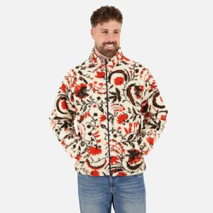 FLEECE JACKET BLOSSOM OFF WHITE - Image 6
