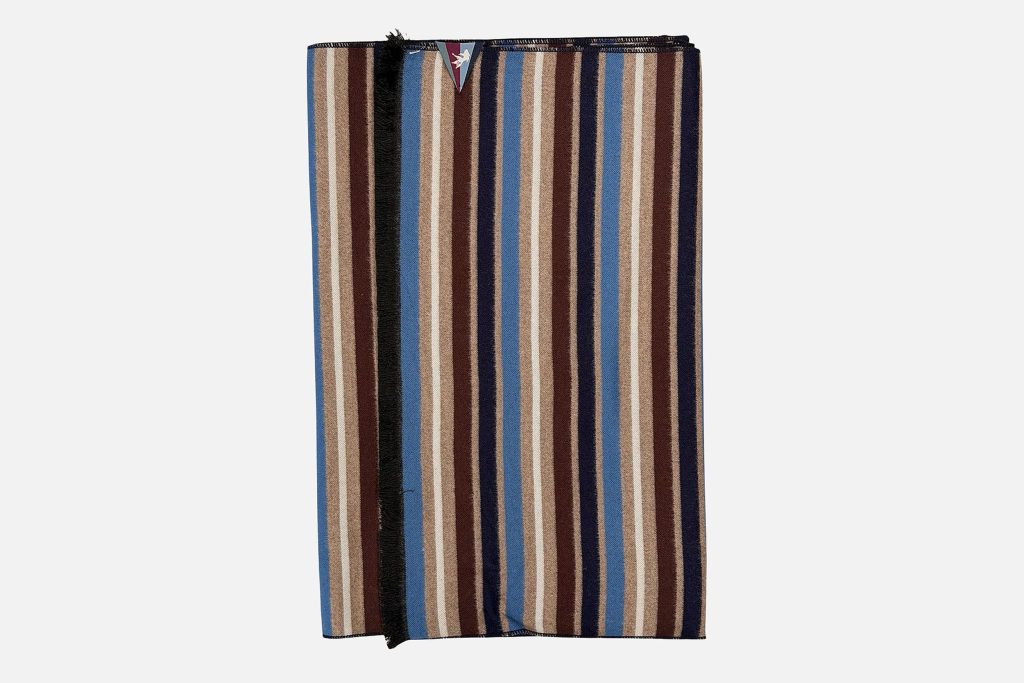 SCARF STRIPE MULTICOLOR BLUE