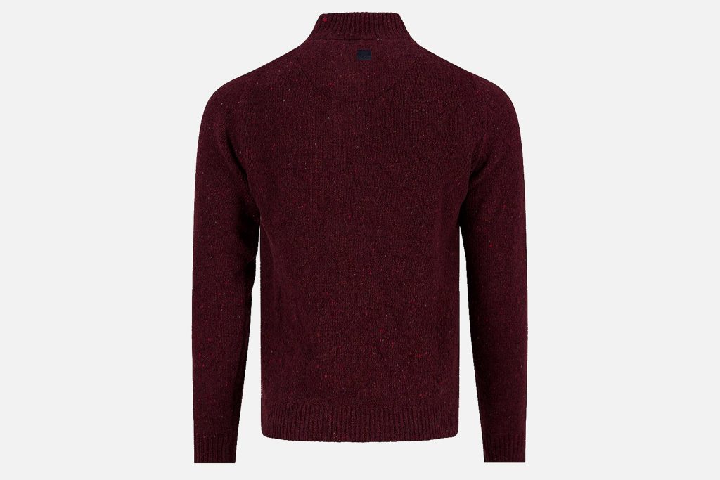 JUMPER KNITTED BURGUNDY
