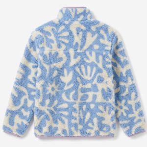 GOODTIMES FLEECE SWEATER BLUE - Image 2