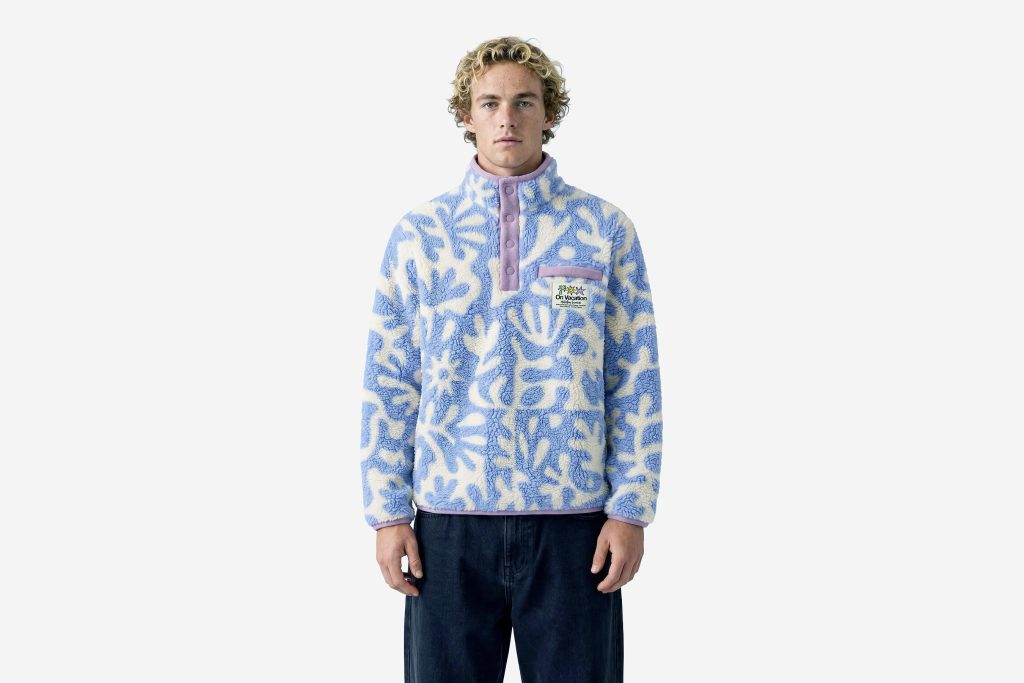 GOODTIMES FLEECE SWEATER BLUE
