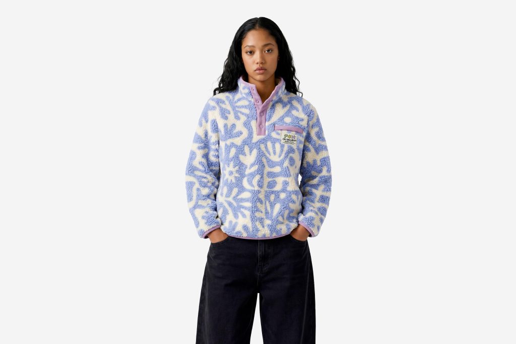 GOODTIMES FLEECE SWEATER BLUE