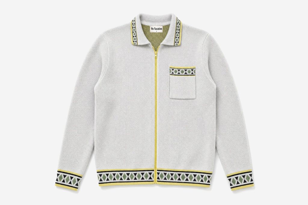 LEMON RESORT KNIT JACKET MULTI