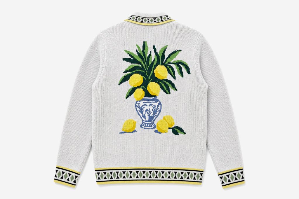 LEMON RESORT KNIT JACKET MULTI