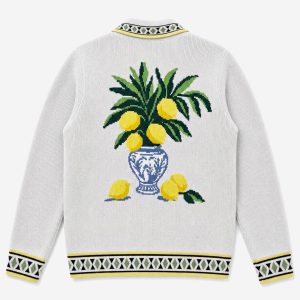 LEMON RESORT KNIT JACKET MULTI - Image 2