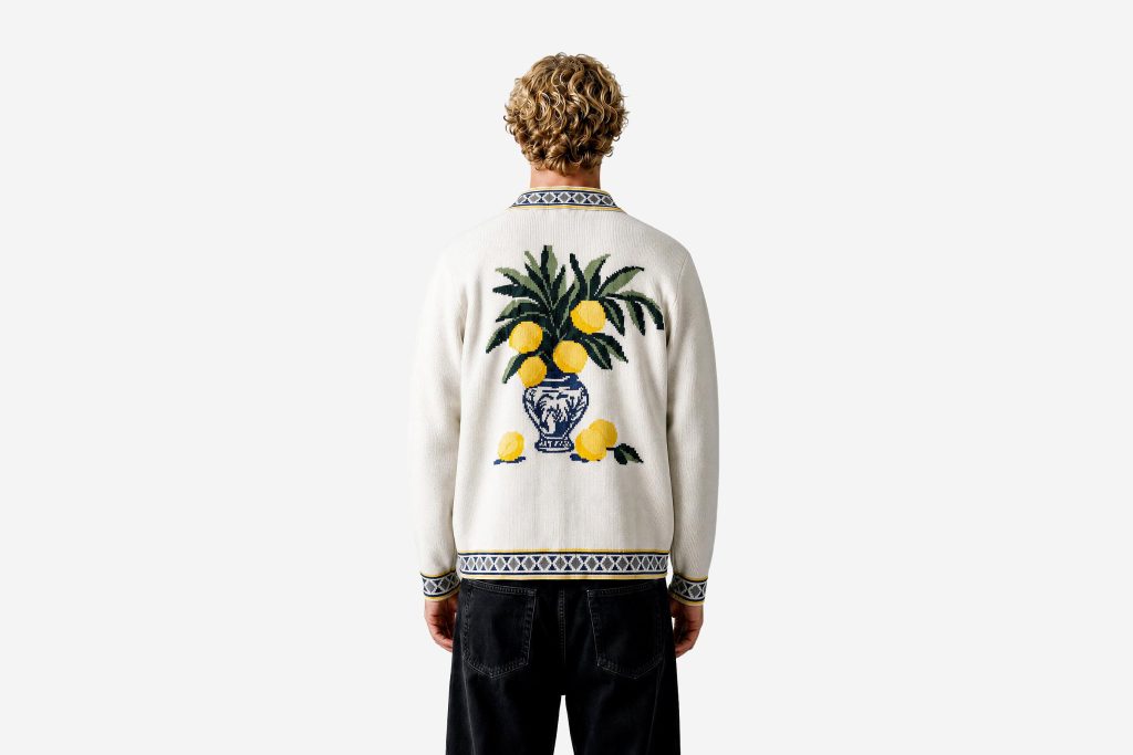 LEMON RESORT KNIT JACKET MULTI