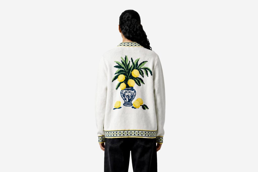 LEMON RESORT KNIT JACKET MULTI