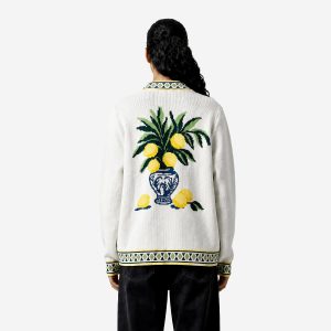 LEMON RESORT KNIT JACKET MULTI - Image 4