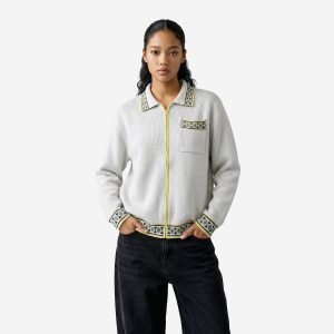 LEMON RESORT KNIT JACKET MULTI - Image 6