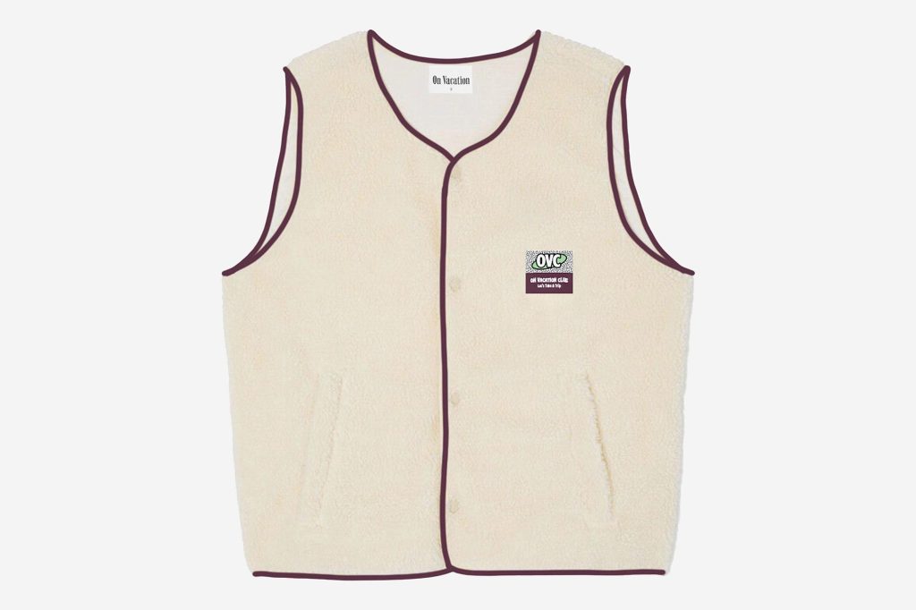 WANDERLUST FLEECE VEST BEIGE