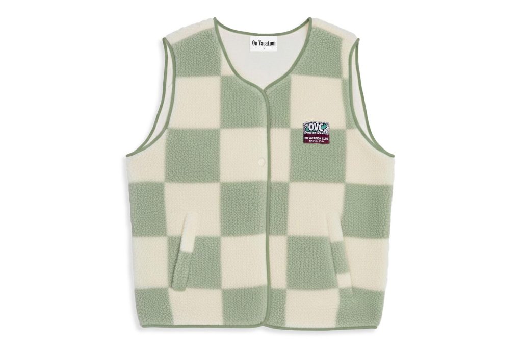 WANDERLUST FLEECE VEST MINT