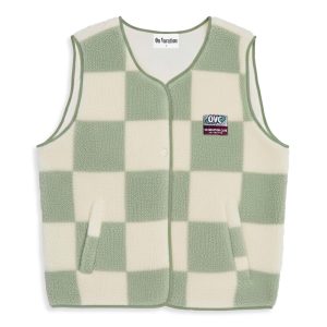 WANDERLUST FLEECE VEST MINT - Image 1