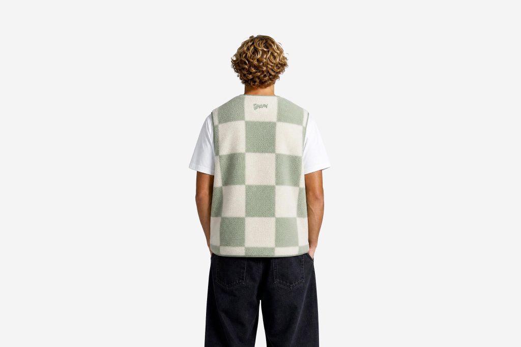 WANDERLUST FLEECE VEST MINT