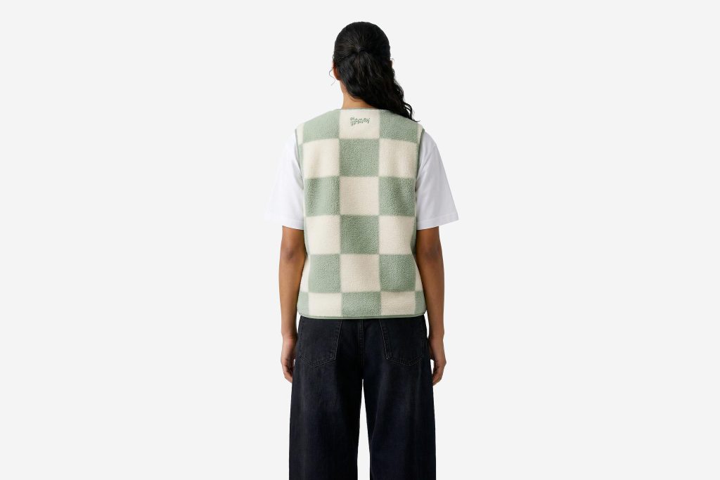 WANDERLUST FLEECE VEST MINT